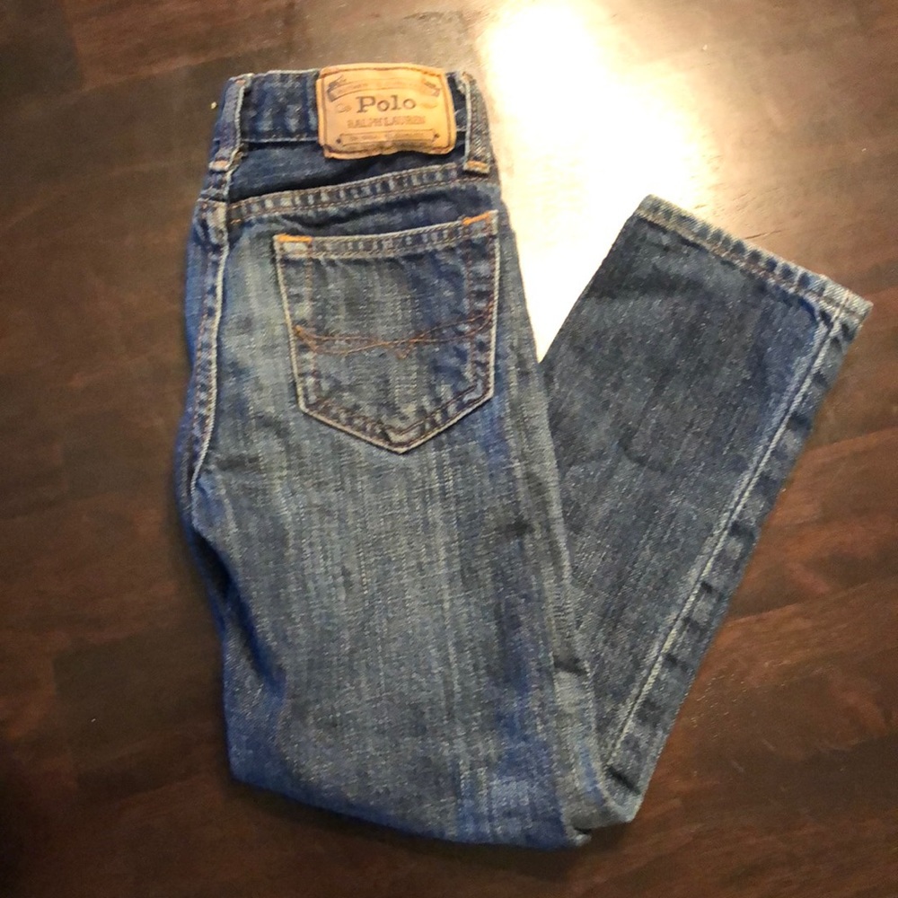 Polo Ralph Lauren boys  sz 5 distressed jeans